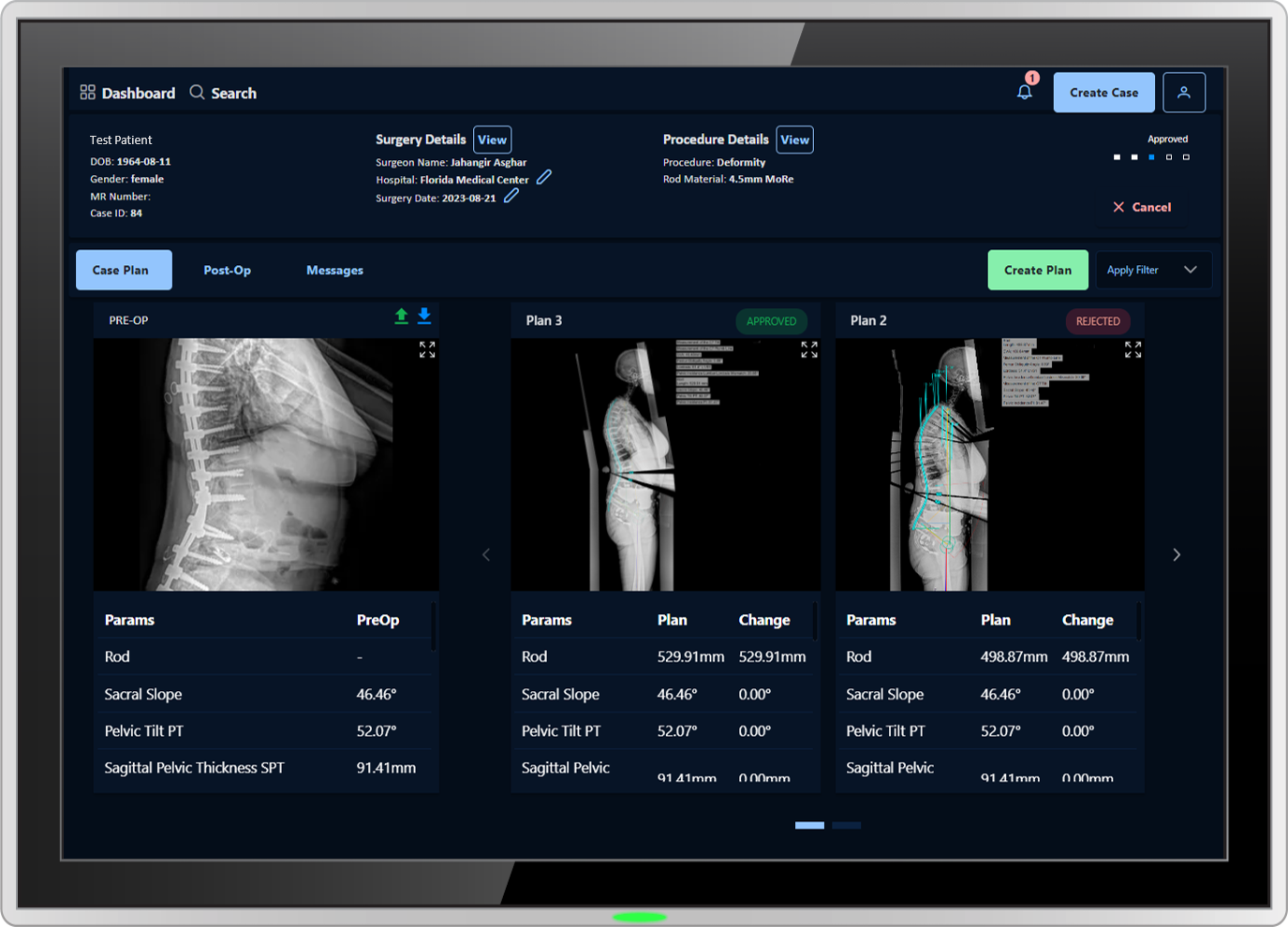 GALILEO SP Dashboard 2